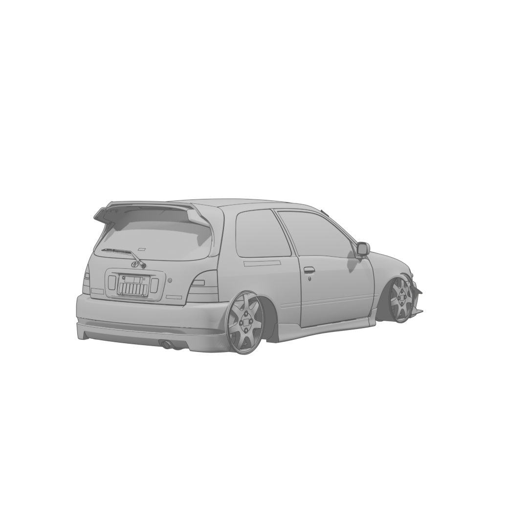 Starlet Glanza Rear
