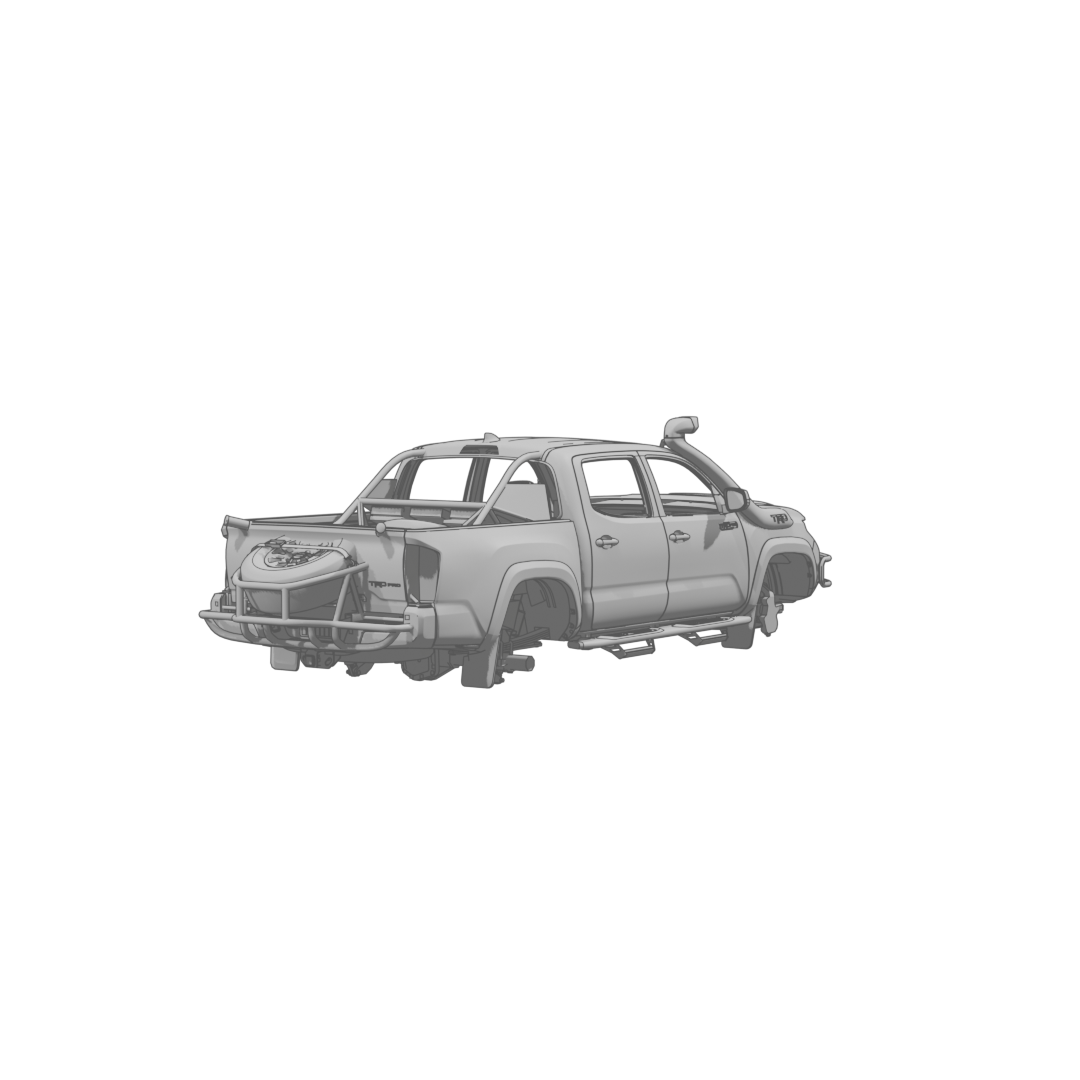 Tacoma TRD Pro Body Rear