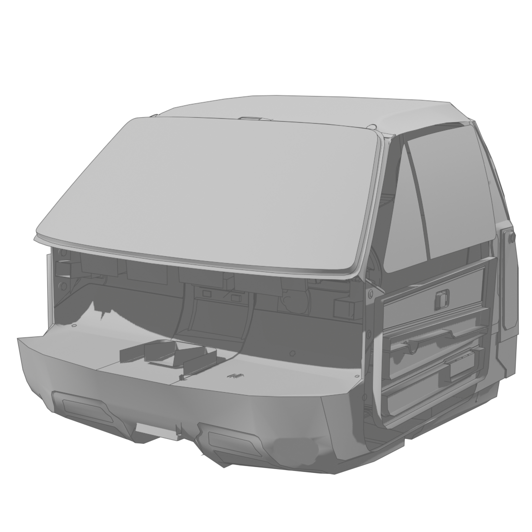 Caddy Interior Front