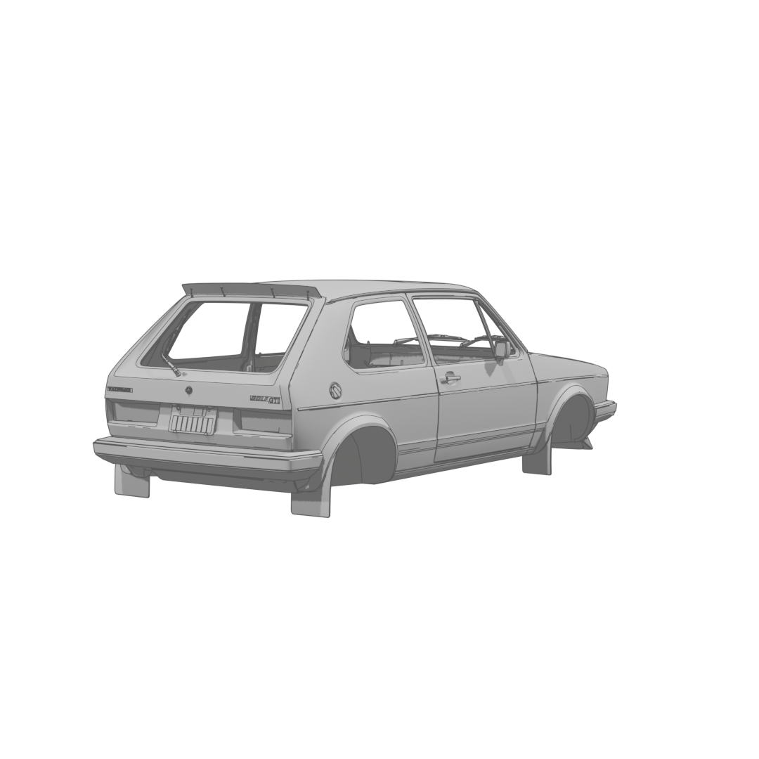 Golf GTI Body Rear