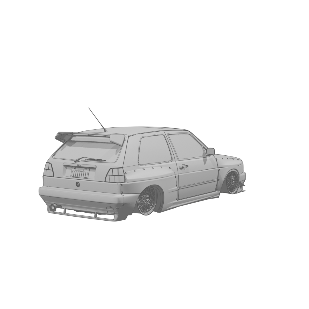 Golf GTI 16v Mk2 Rear