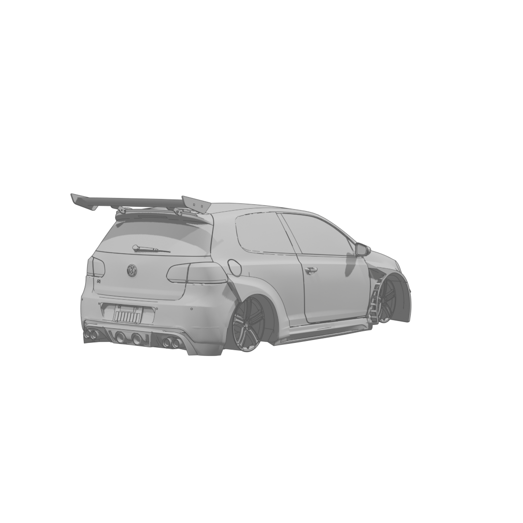Golf R Rear