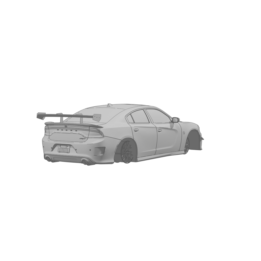 Charger SRT Hellcat Rear
