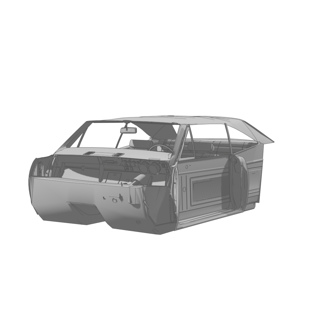 Super Bee Interior Front