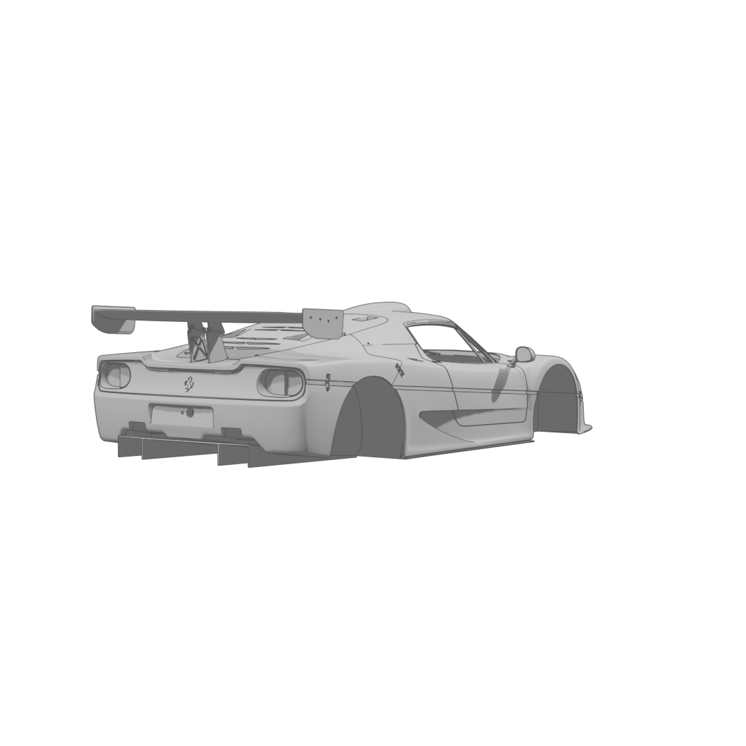 F50 GT Body Rear