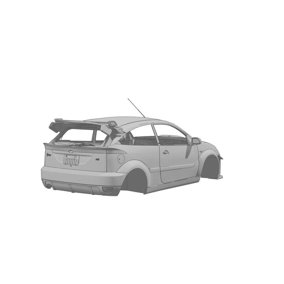 Focus RS Body Rear