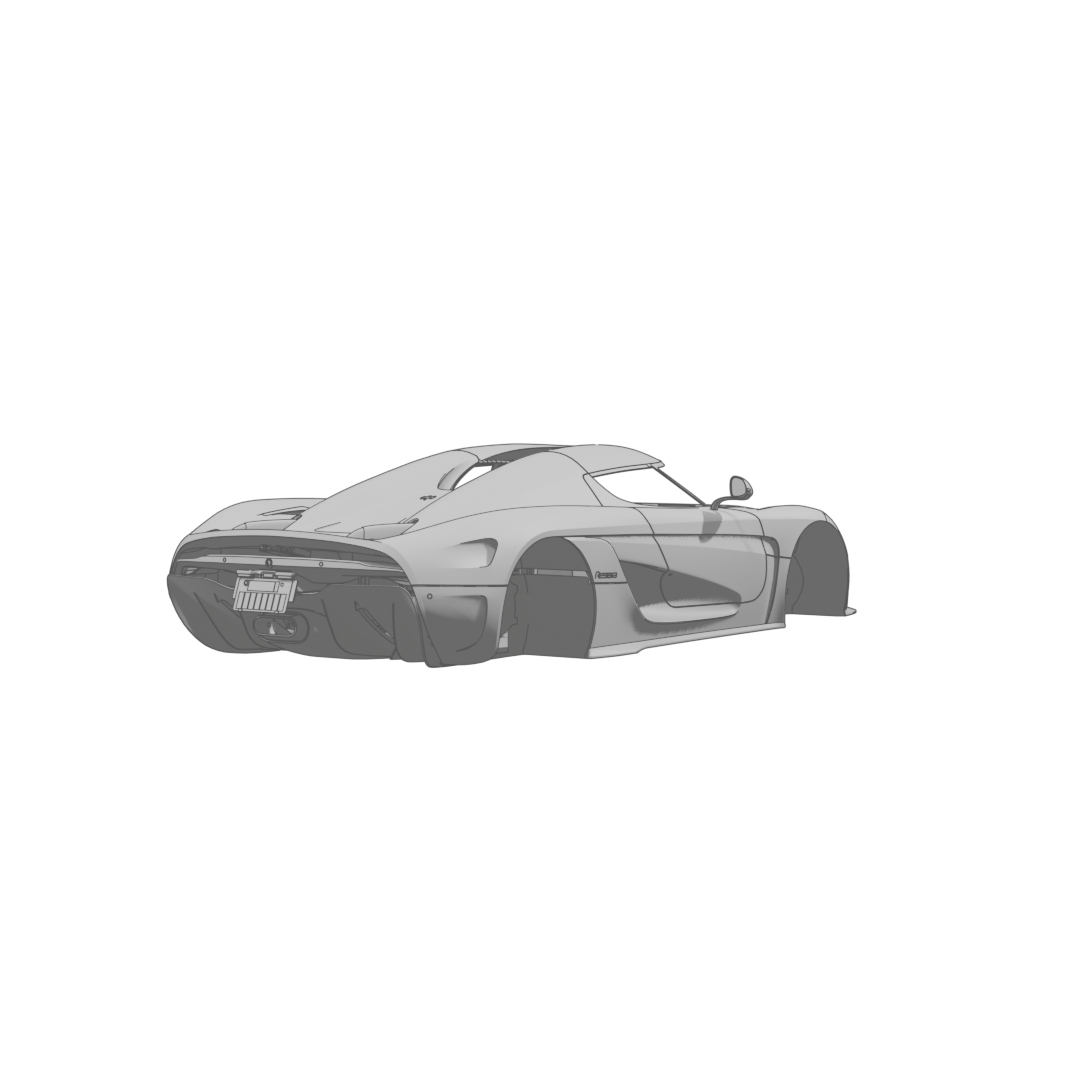 Regera Body Rear
