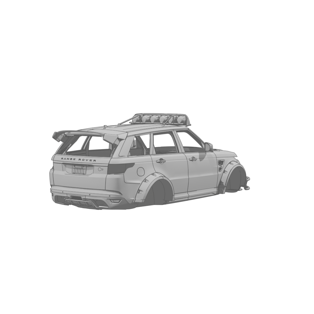 Range Rover Sport SVR Body Rear