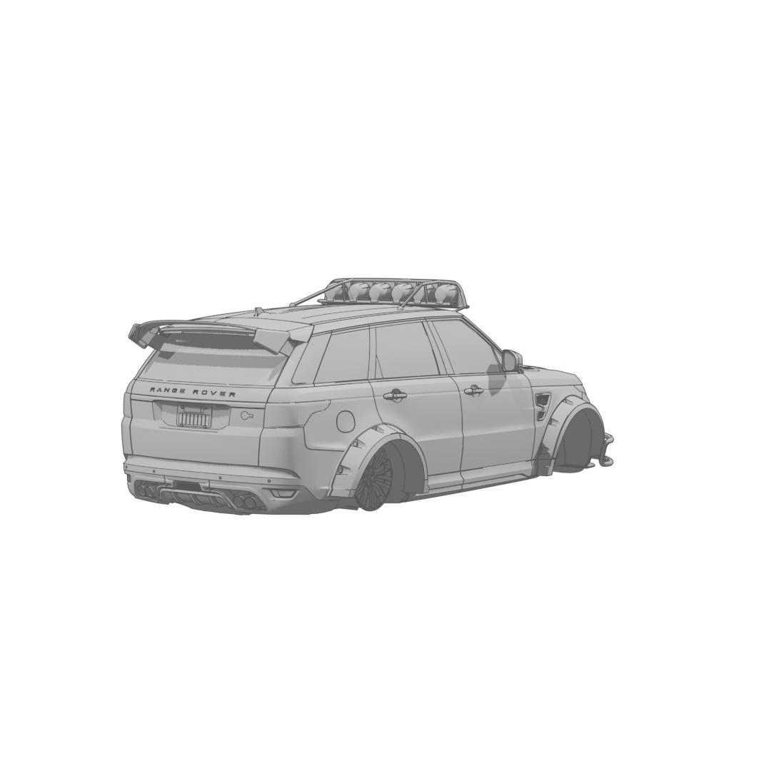 Range Rover Sport SVR Rear