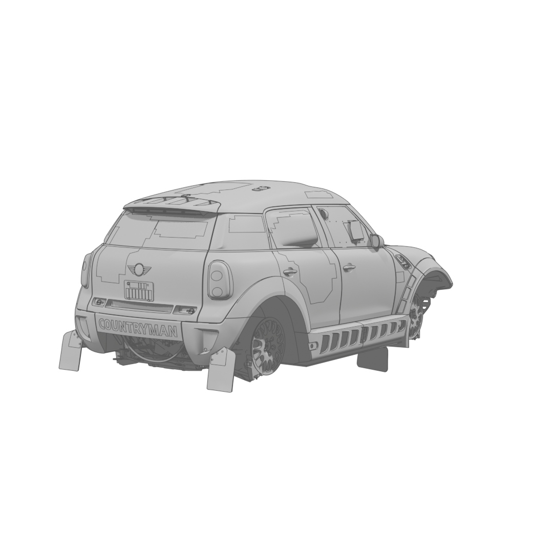 X-Raid Countryman Rear