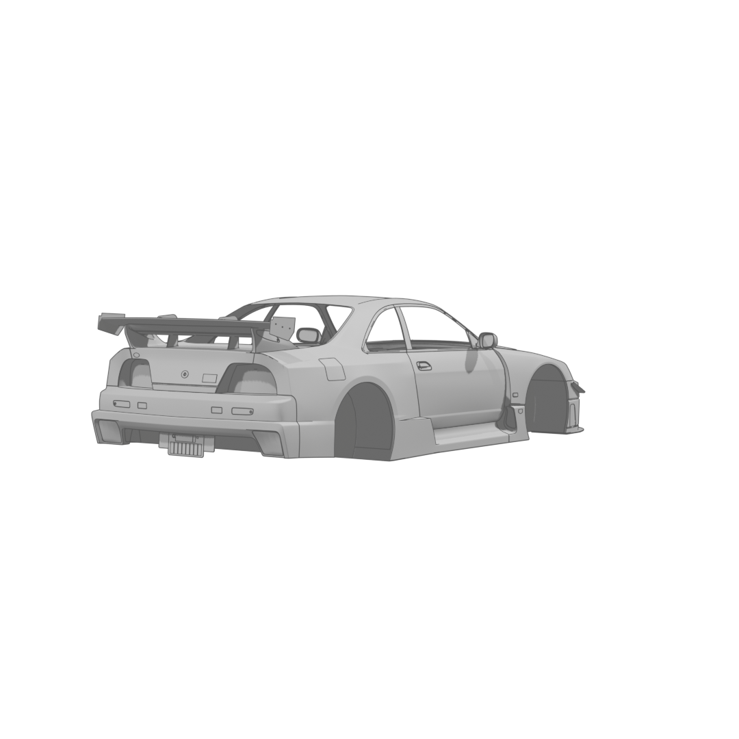 GT-R LM Body Rear