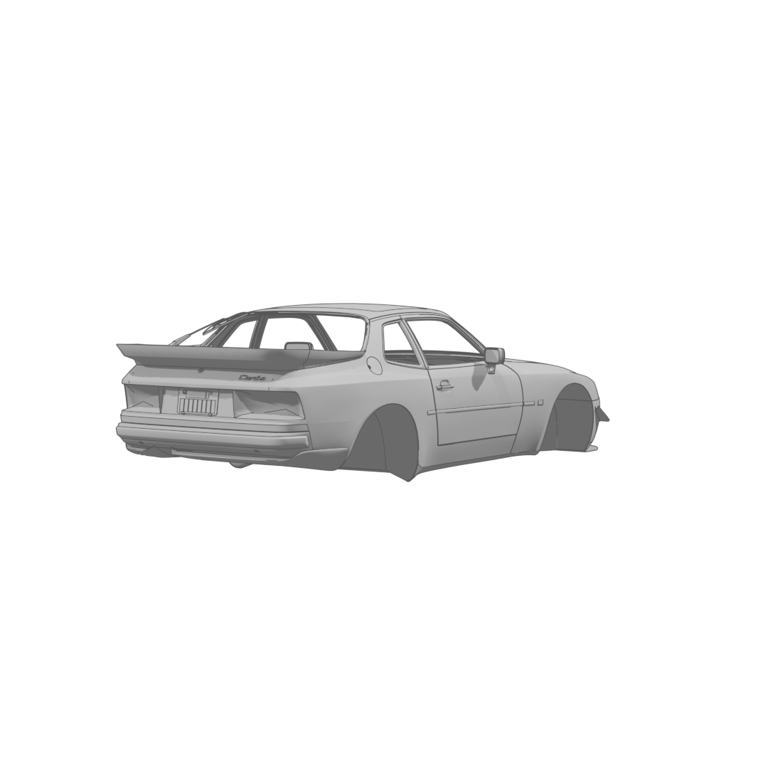 944 Turbo Body Rear
