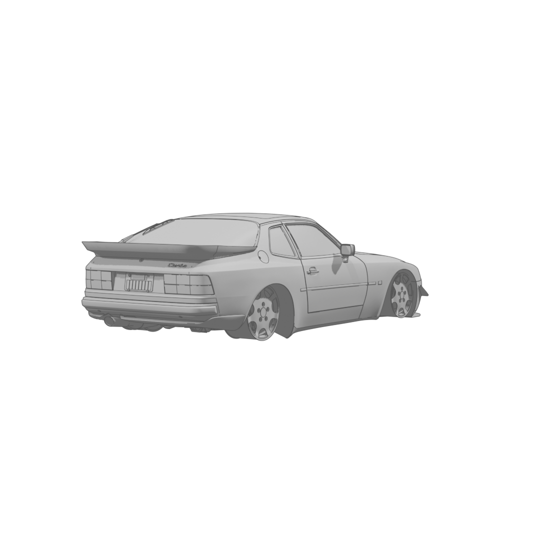 944 Turbo Rear